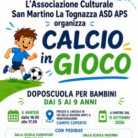 Doposcuola Calcio con pedibus