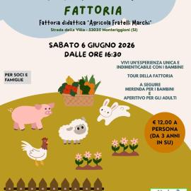Fattoria e Merenda all'Agricola Fratelli Marchi 6 Giugno