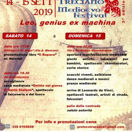 Treciano Medioevo Festival 2019 - Leo. genius ex machina