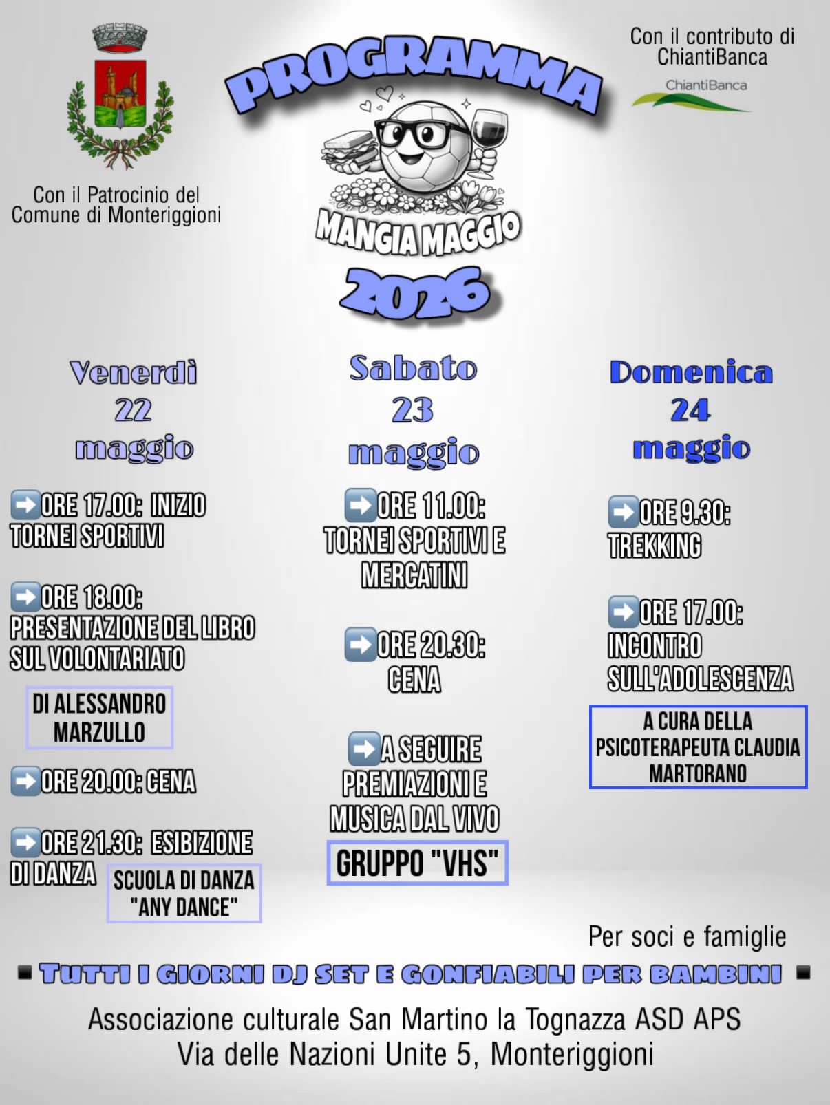 Mangiamaggio 2026