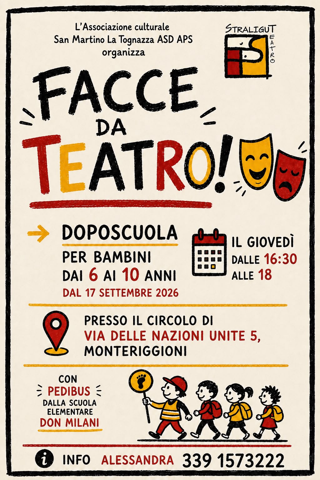 Doposcuola Teatro con pedibus