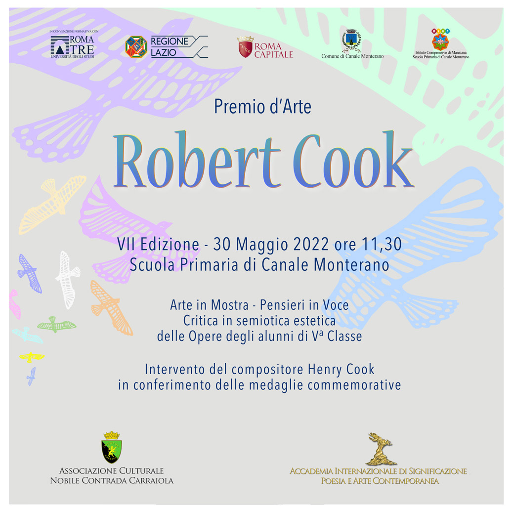Premio d’Arte Robert Cook 2022. I bambini di Scuola primaria celebrano il chiasmo dell’arte di essere.